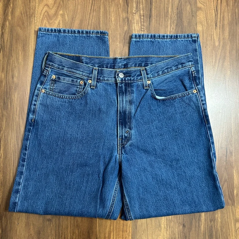 Levi's Men's 550 Relaxed Jeans - Classic Blue Size W36 L30